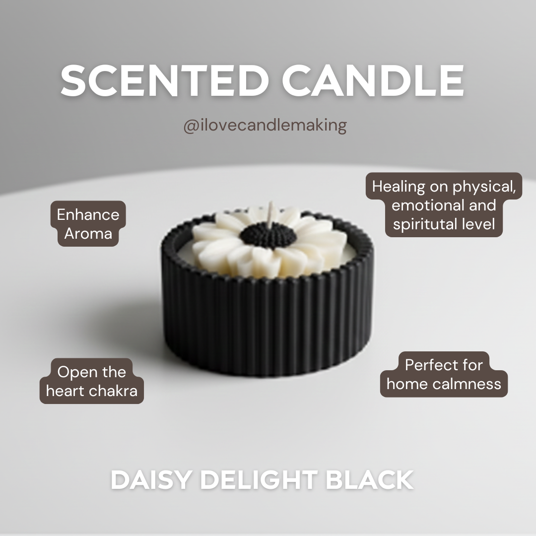 Daisy Delight Cupcake Scented Candle