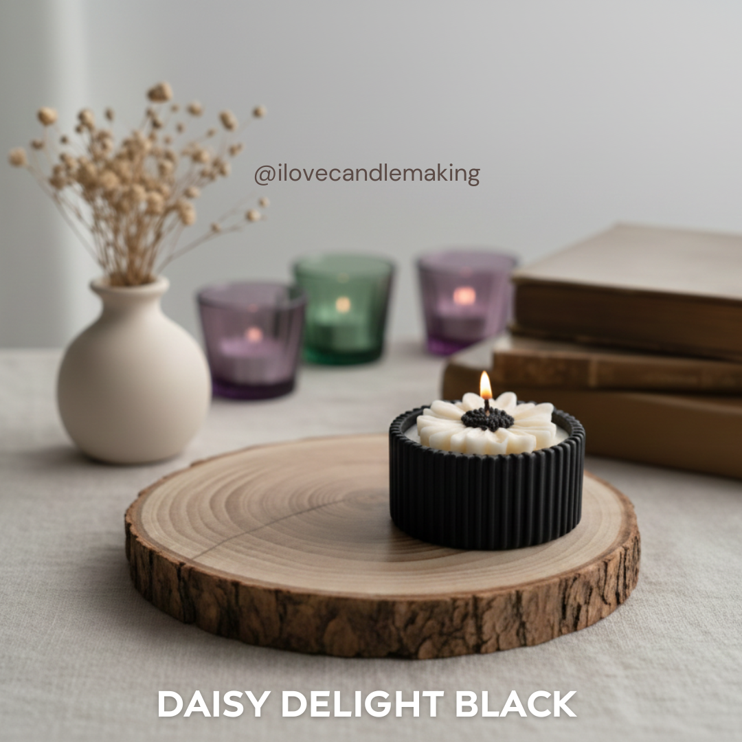 Daisy Delight Cupcake Scented Candle